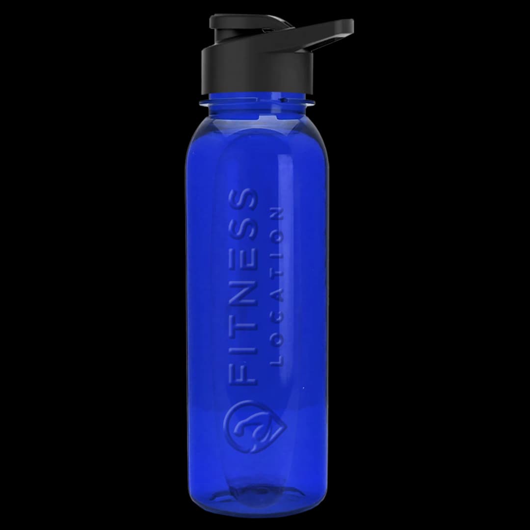 Boss Embossed Tritan® Bottle with Drink-Thru Lid - 24 oz.