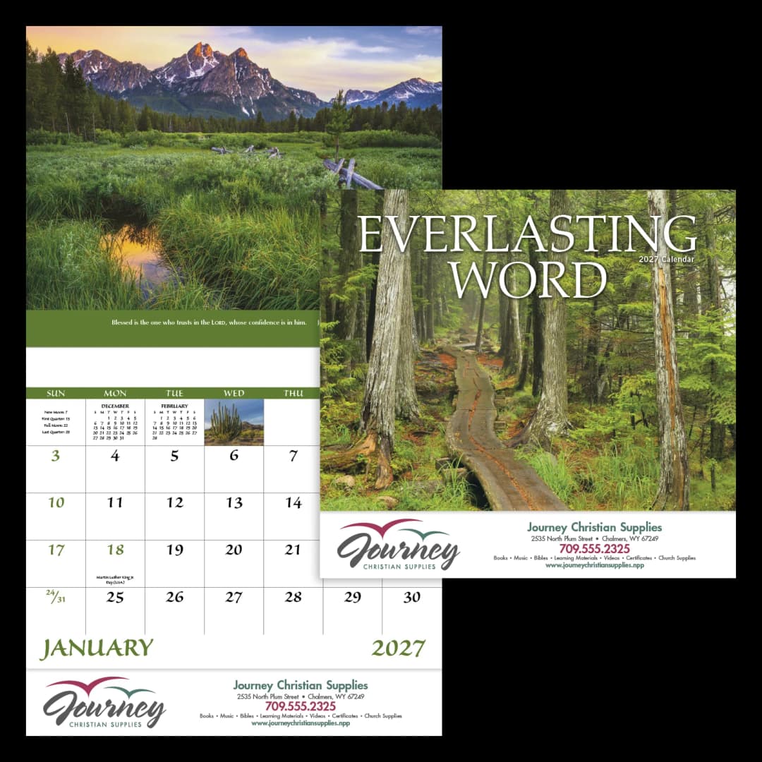 Everlasting Word - Stapled Calendar