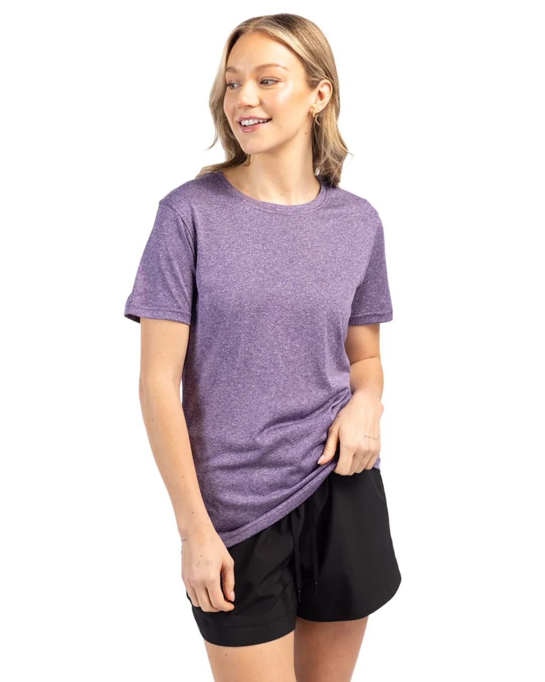 Clique Charge Active Jersey Womens Short Sleeve Tee