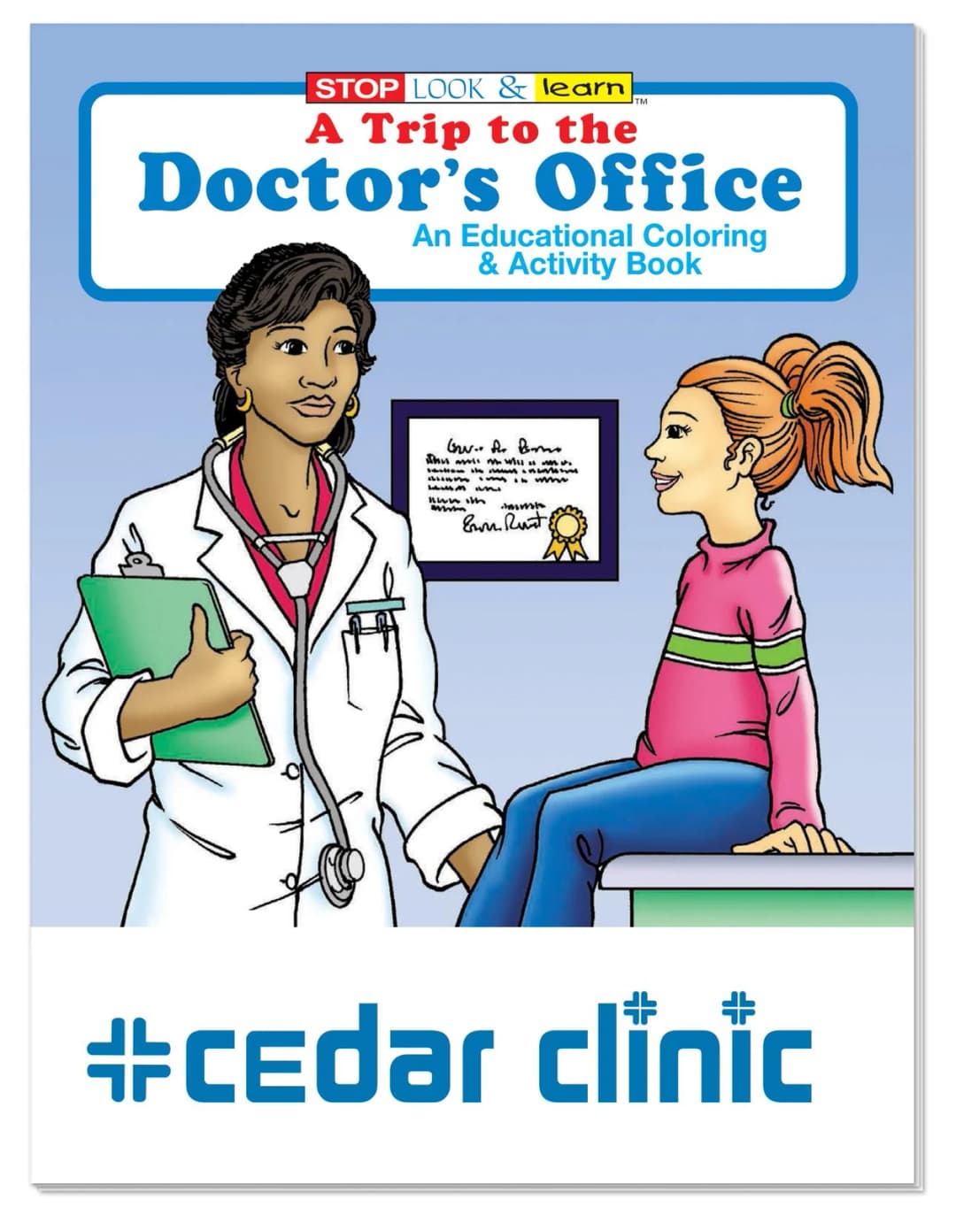 Coloring Book: A Trip to the Doctor's Office