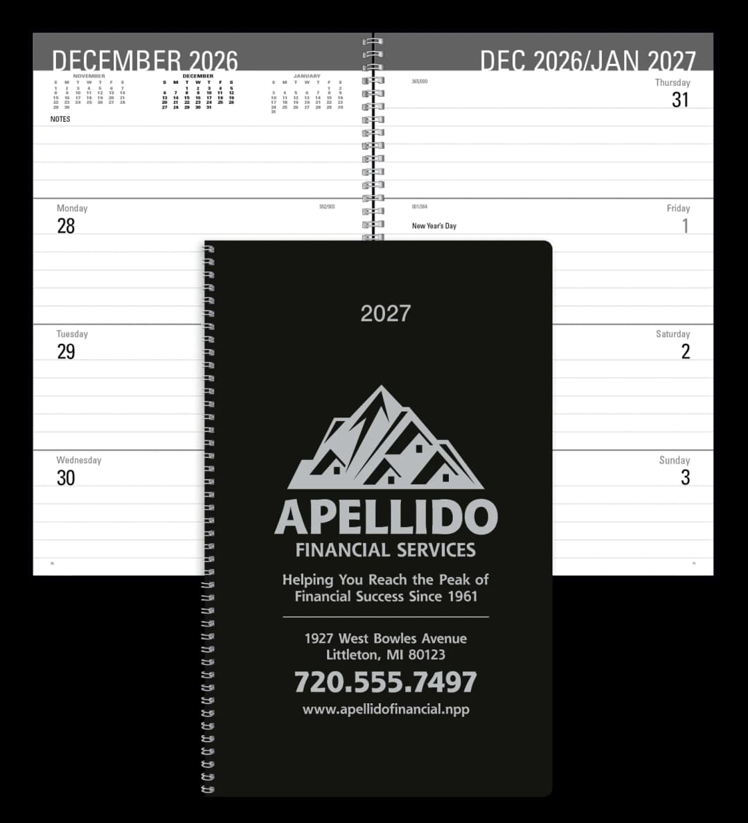 Classic Weekly Desk Planner