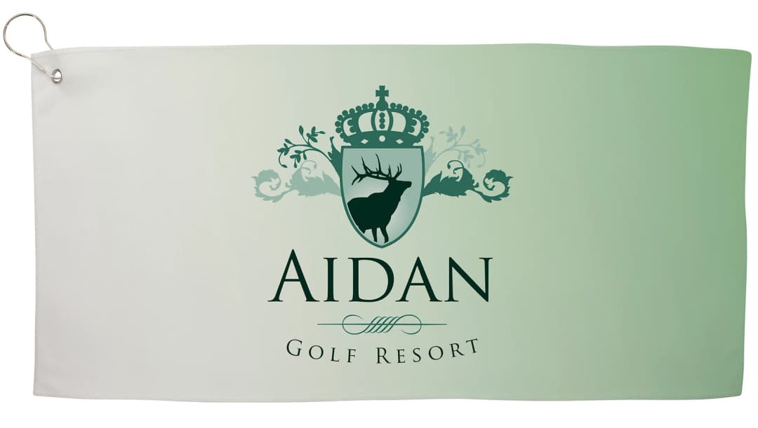 Full-Color Golf Towel - Large