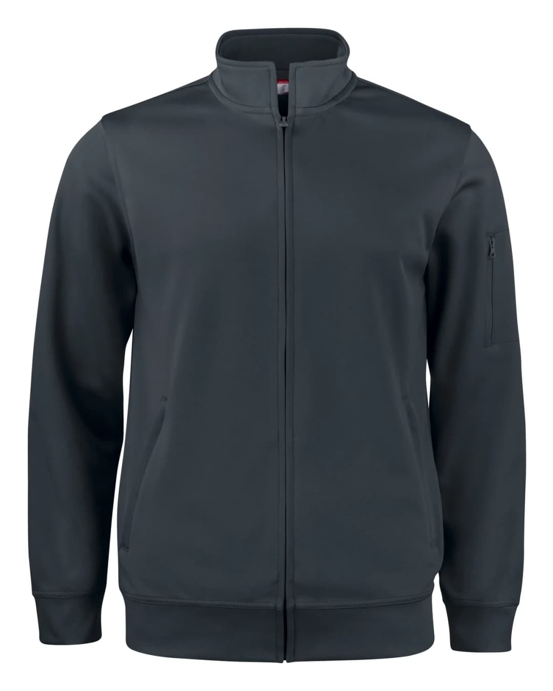Clique Lift Solution-dyed Performance Unisex Full Zip Sweatshirt