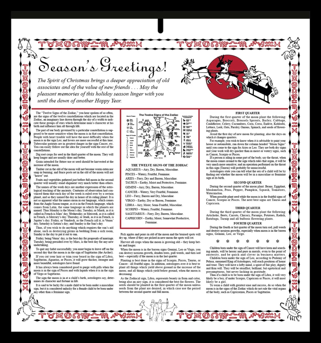 Almanac Calendar