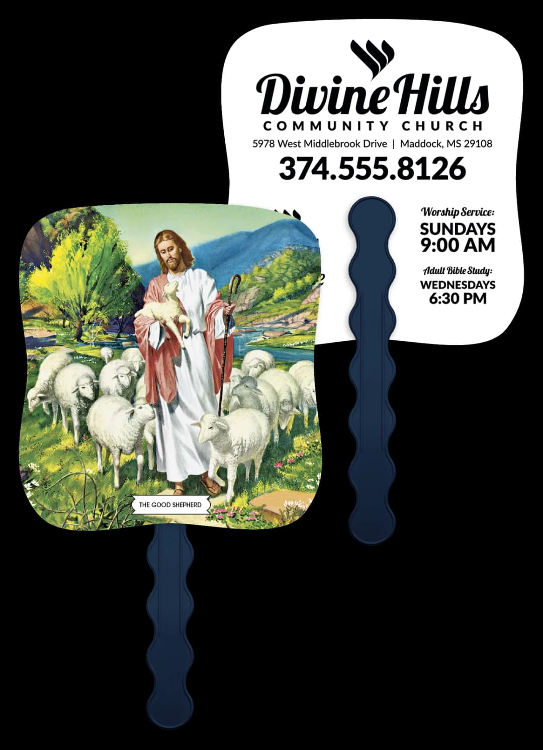 The Good Shepherd - Pictorial Fan