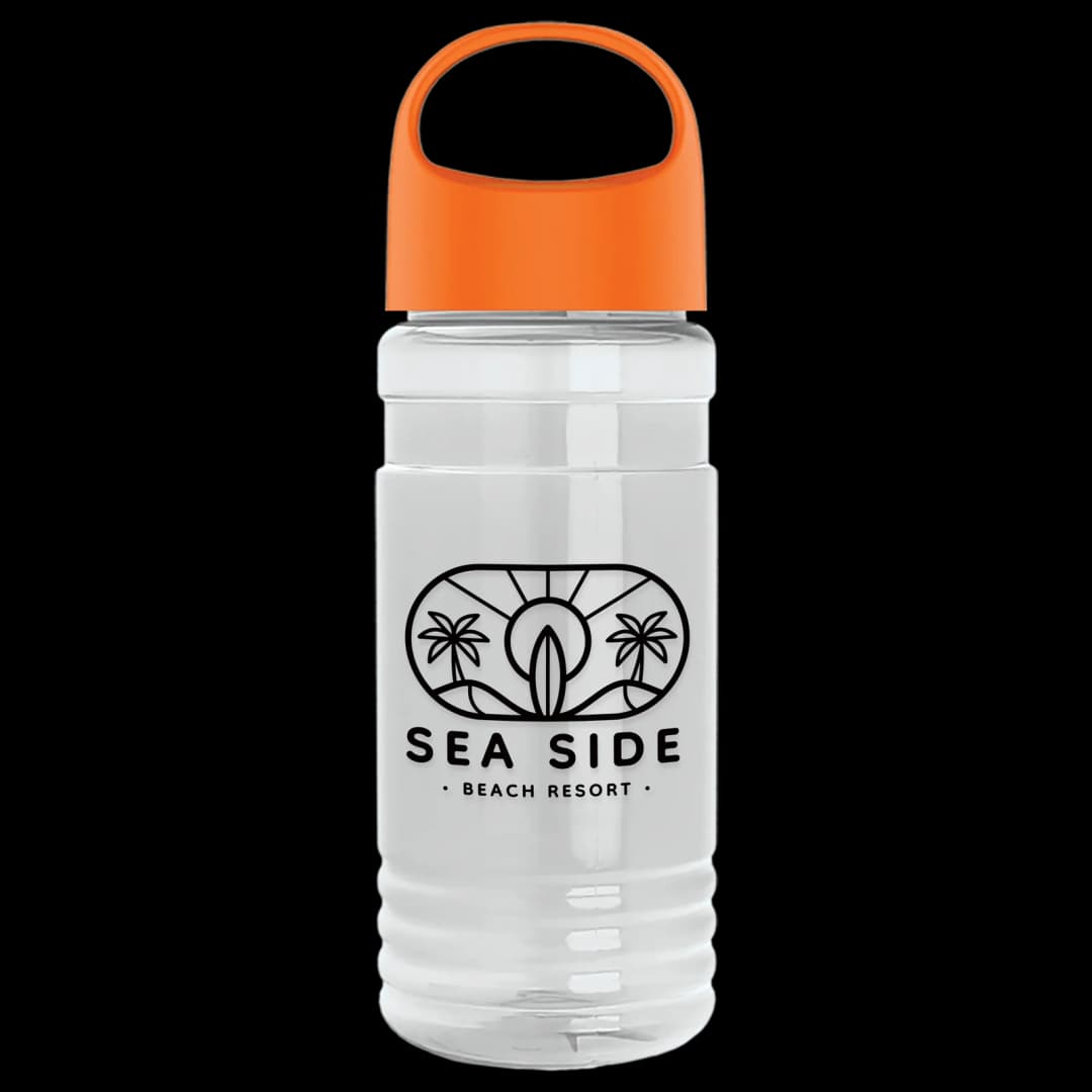 Groove Tritan® Bottle with Oval Crest Lid - 20 oz.