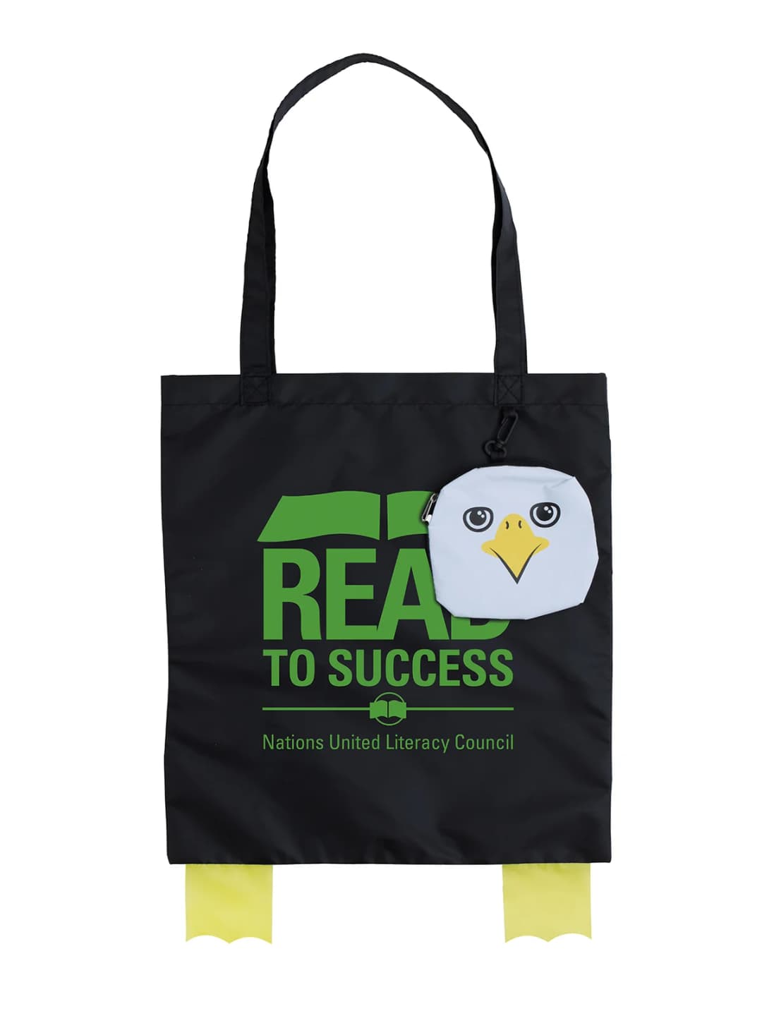 Foldable Tote with Hanging Pouch