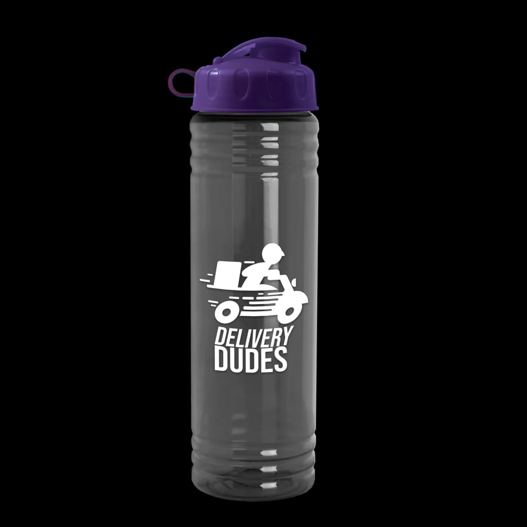Slim Fit RPET Bottle with Flip Lid - 24 oz.