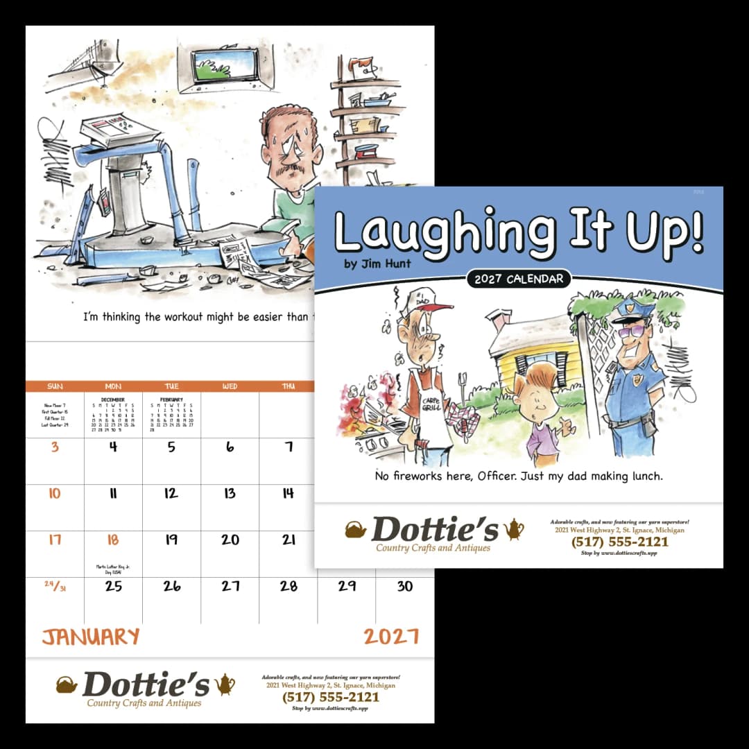 Laughing It Up - Stapled Calendar