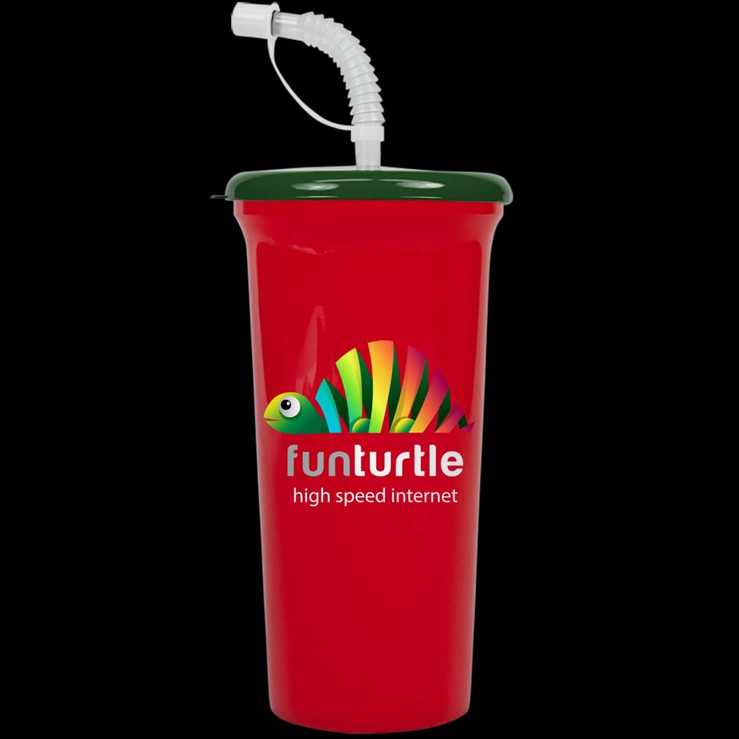 Supersize Sipper Cup with Straw Lid - 32 oz.