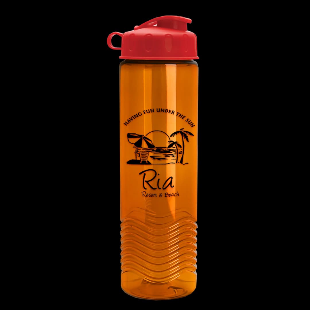 Wave Tritan® Bottle with Flip Lid - 24 oz.