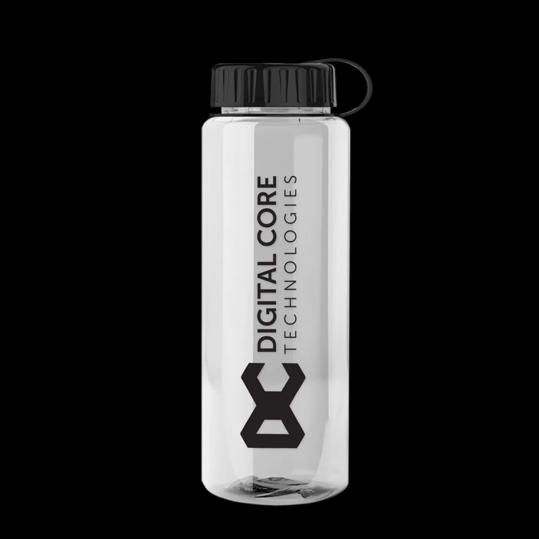 Guzzler Bottle with Tethered Lid - 32 oz.