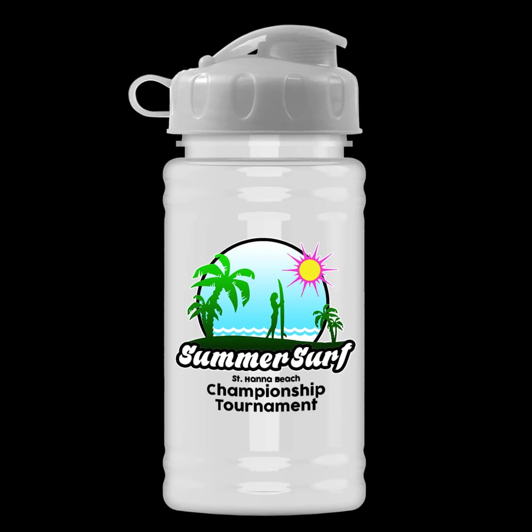 Mini RPET Bottle with Flip Lid - 16 oz.