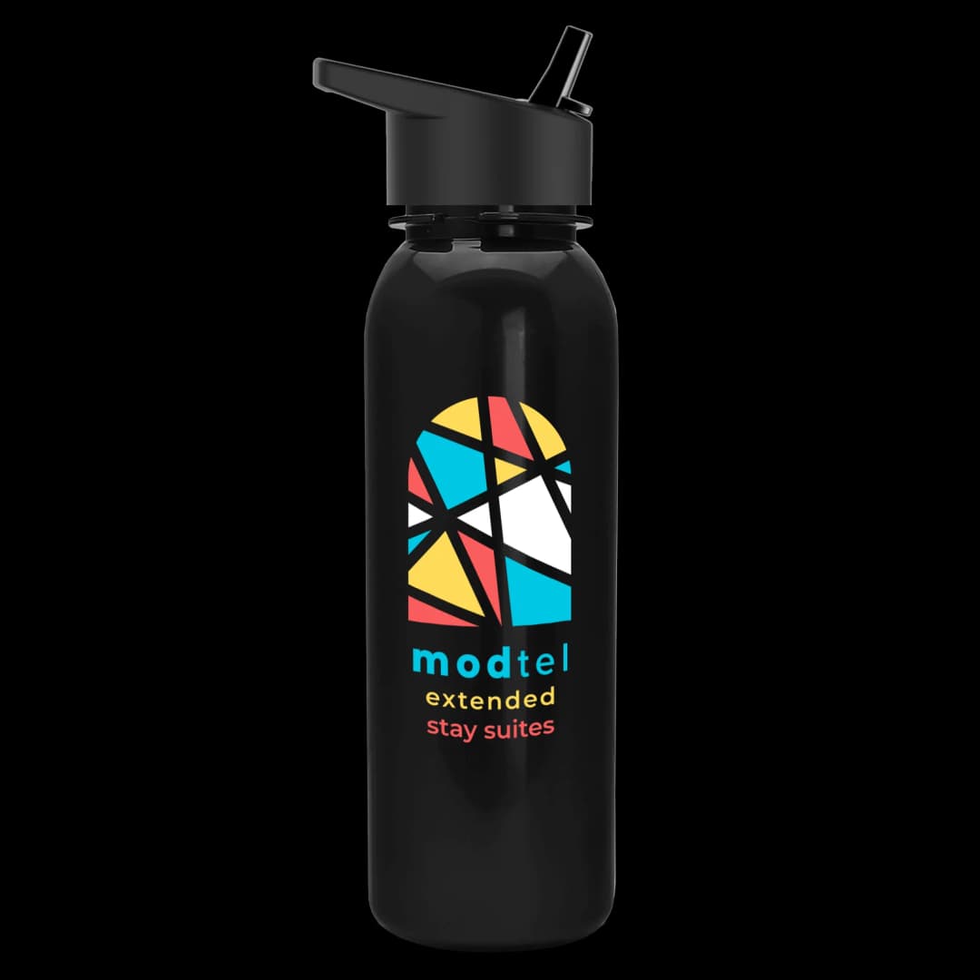 Terrain Metallike Bottle with Flip-Straw Lid - 24 oz.