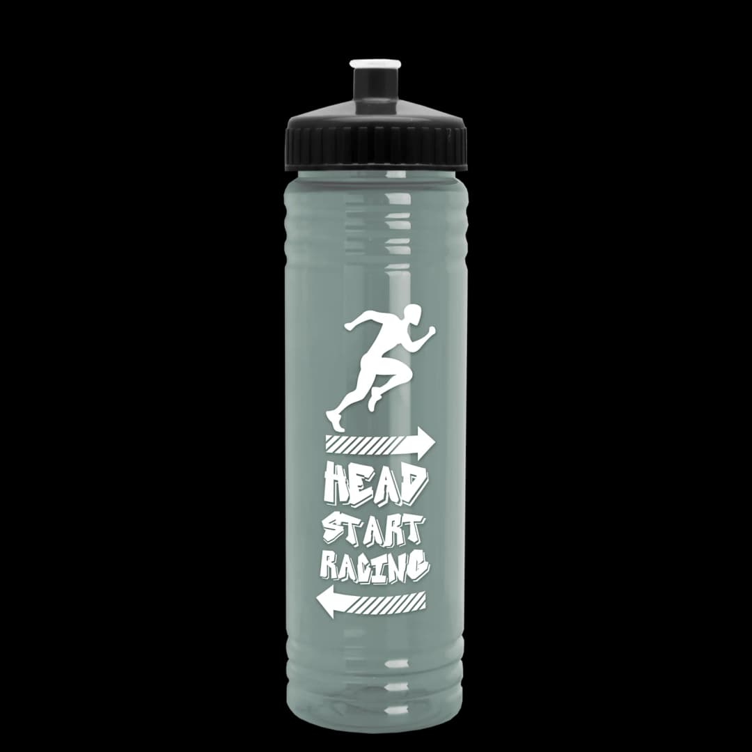 Slim Fit RPET Bottle with Push-Pull Lid - 24 oz.