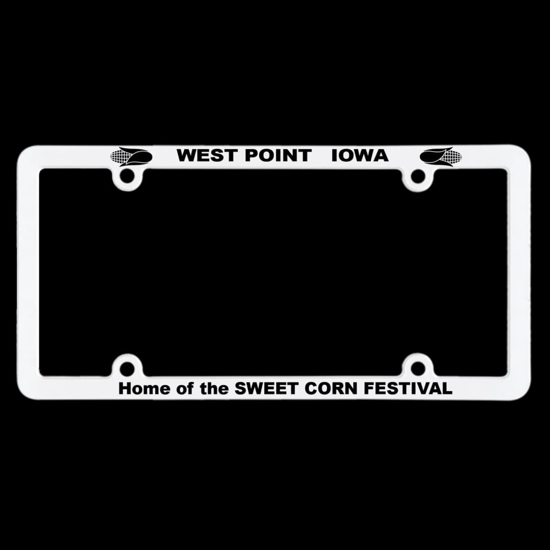 Full-View License Plate Frame