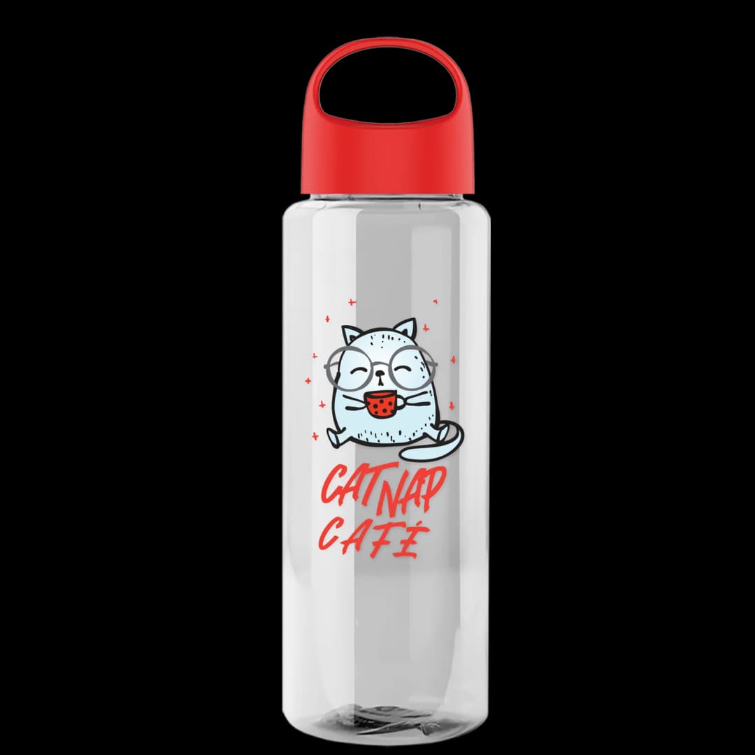 Guzzler Bottle with Oval Crest Lid - 32 oz.