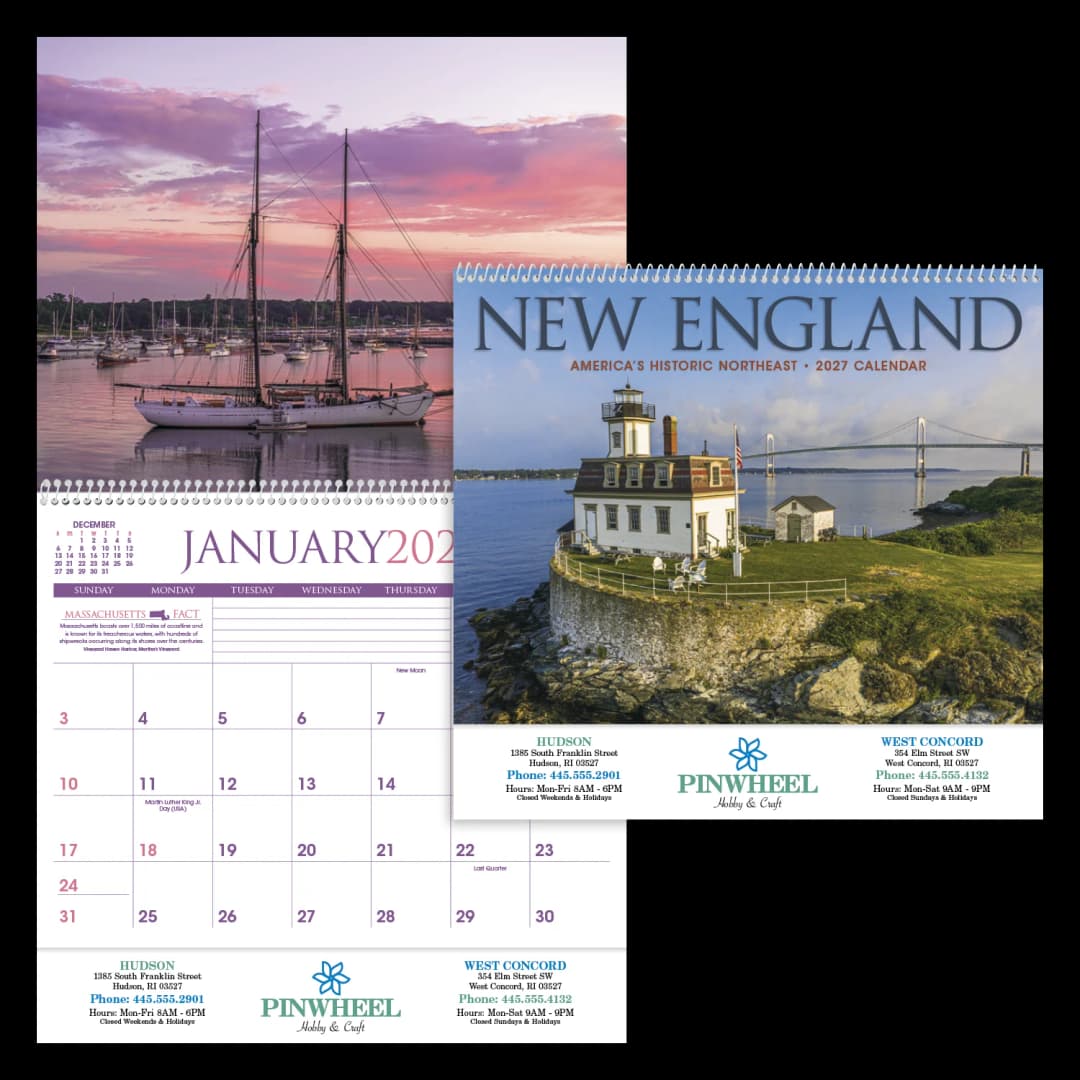 New England Calendar
