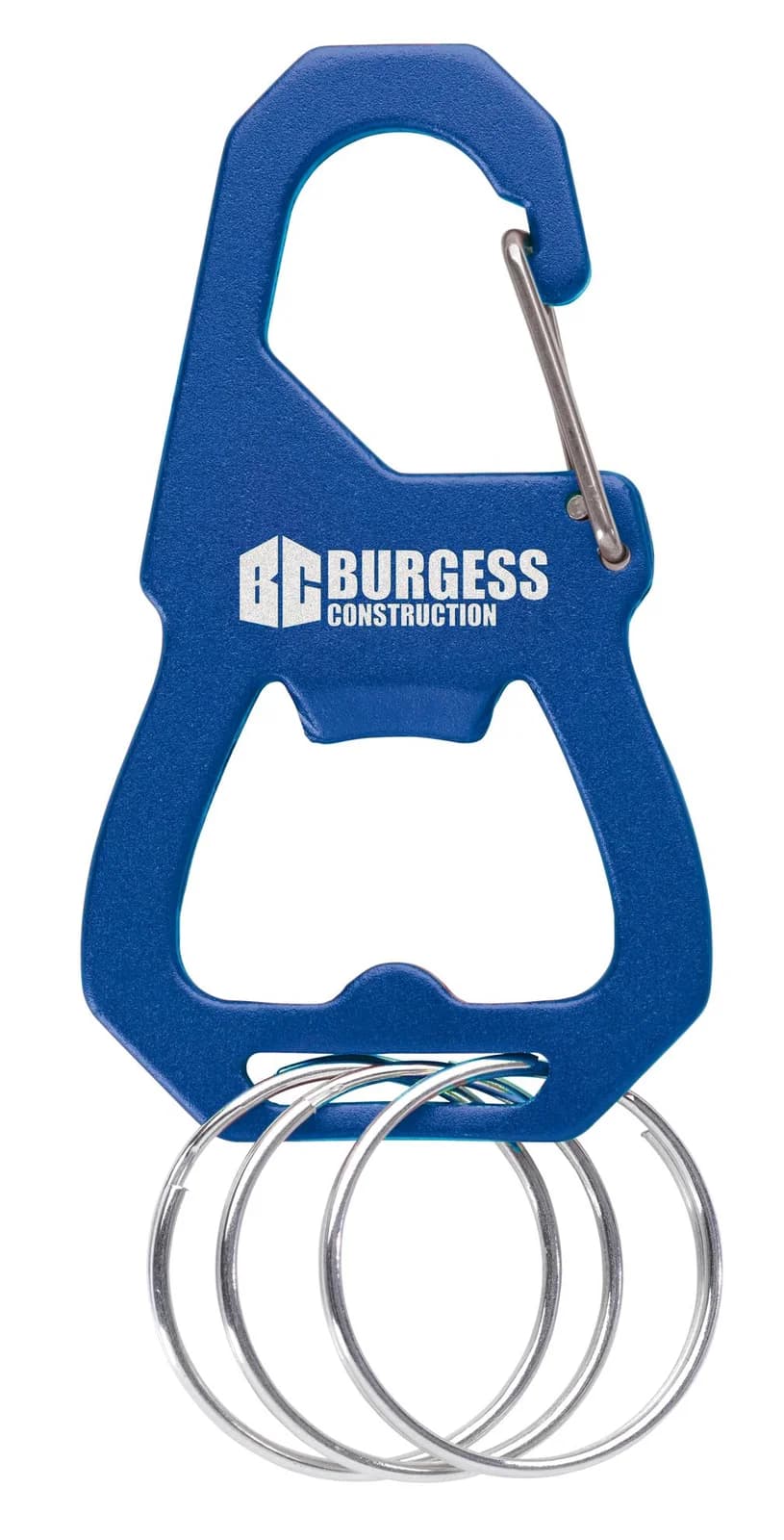 3 Keyring Carabiner with Bottle Opener
