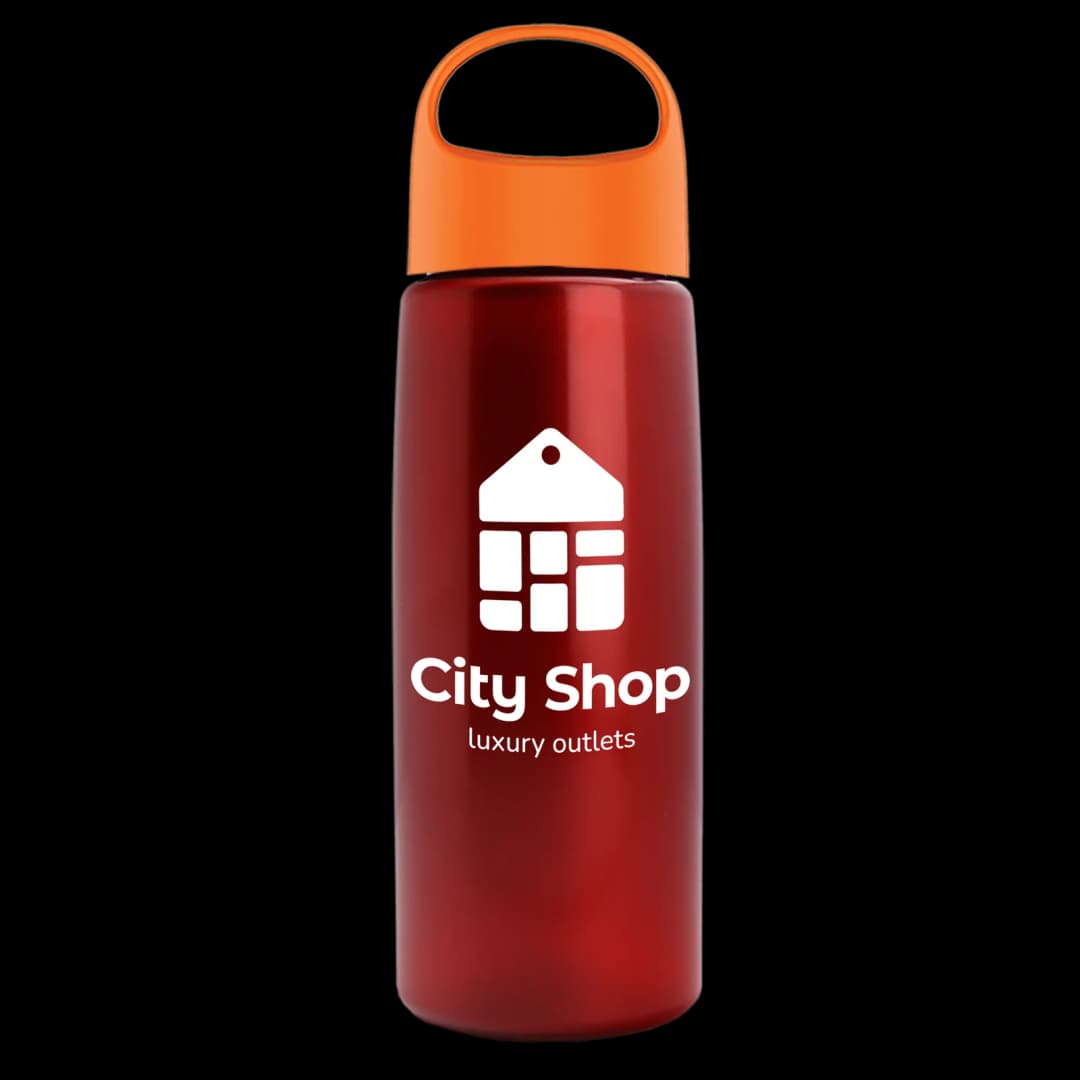 Flair Tritan® Metallike Bottle with Oval Crest Lid - 26 oz.