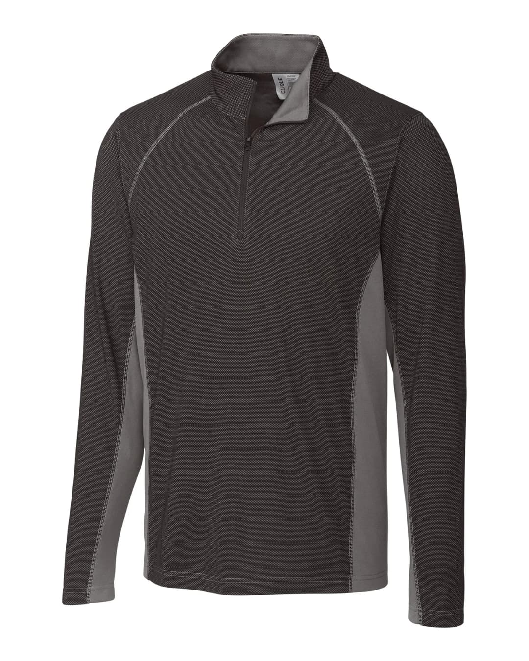 Clique Ice Pique Colorblock Tech Mens Half Zip