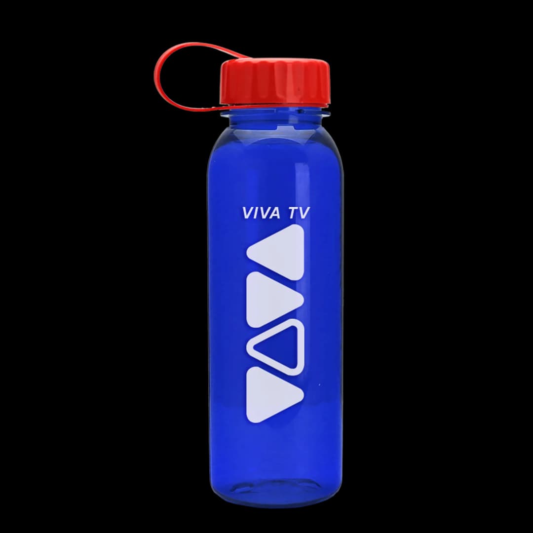 Outdoorsman Tritan® Bottle with Tethered Lid - 24 oz.