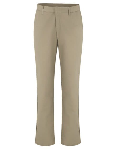 Dickies Women's Extended Sizes Industrial Flat Front Pants
