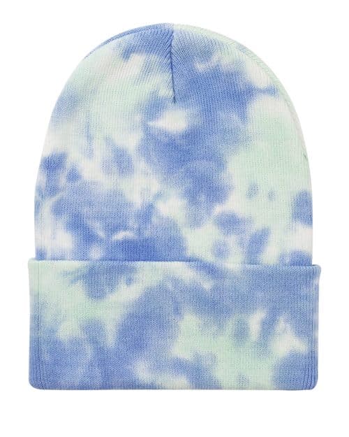 Sportsman 12" Tie-Dyed Cuffed Beanie