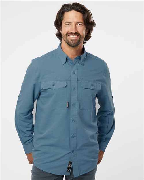 DRI DUCK Men's Crossroad Woven Shirt