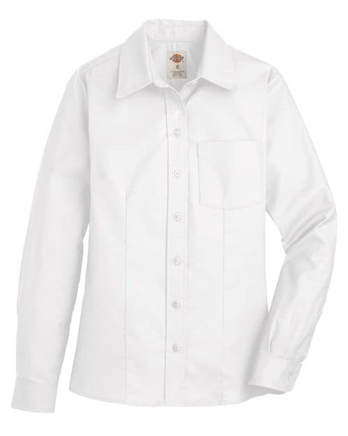 Dickies Women's Oxford Long Sleeve Shirt