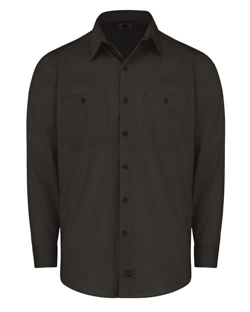 Dickies Men's Industrial Worktech Ventilated Long Sleeve Work Shirt