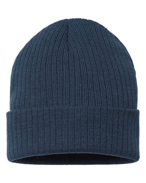 Atlantis Headwear Sustainable Rib Cuffed Beanie