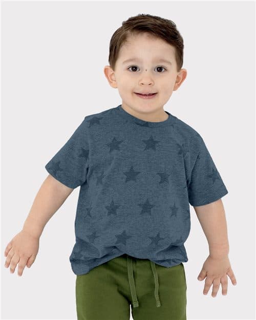Code Five Toddler Star Print Tee
