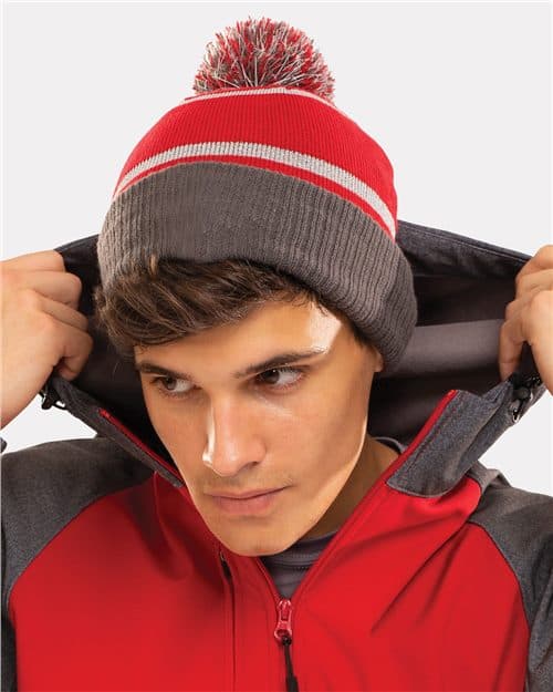 Holloway 8 1/2" Reflective Knit Beanie