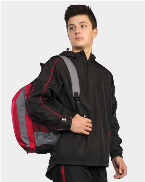Holloway Men's Wizard Quarter-Zip Hooded Pullover