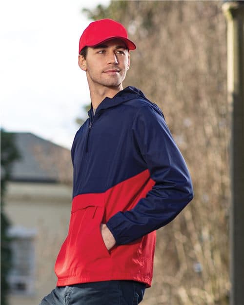 Holloway Men's Packable Quarter-Zip Jacket