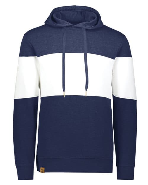 Holloway Men's All-American Fleece Colorblocked Hooded Sweatshirt