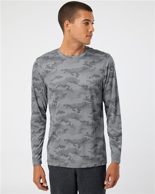 Paragon Unisex Pompano Performance Camo Long Sleeve T-Shirt