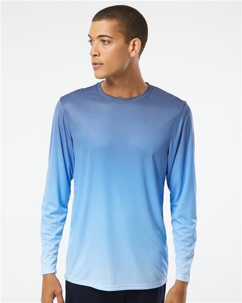 Paragon Unisex Barbados Performance Pin Dot Long Sleeve T-Shirt