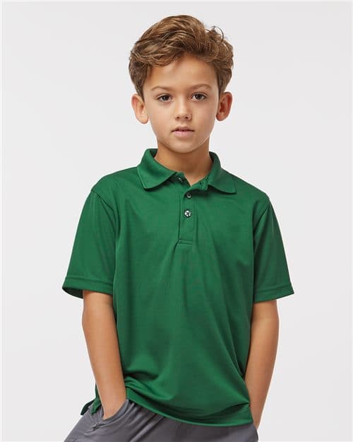 Paragon Youth Saratoga Performance Mini Mesh Polo