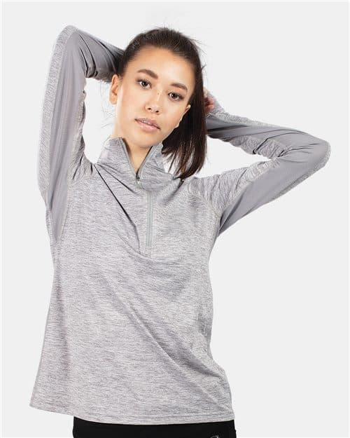 Holloway Women's Electrify CoolCore® Quarter-Zip Pullover
