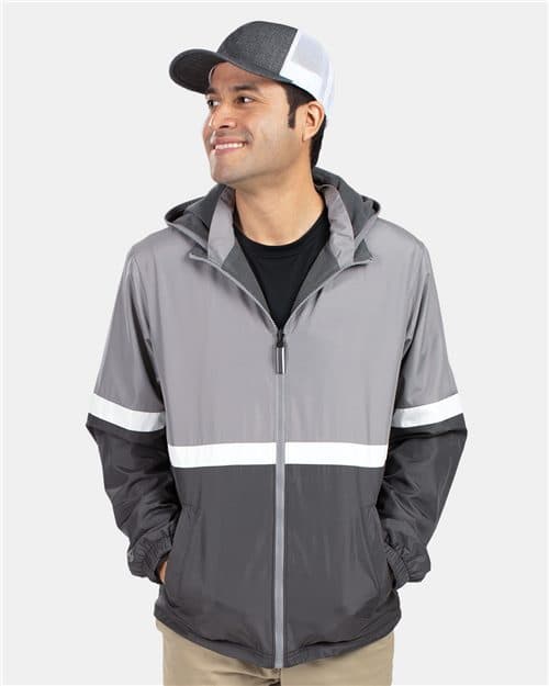 Holloway Men's Turnabout Reversible Hooded Jacket