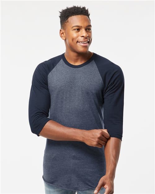Tultex Unisex Fine Jersey Raglan T-Shirt