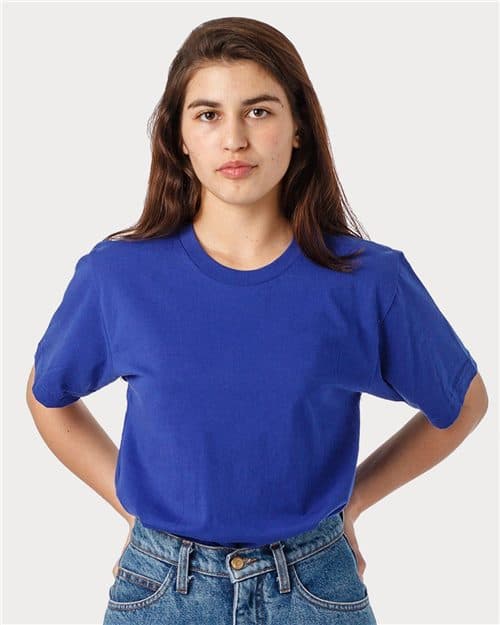 Los Angeles Apparel Unisex USA-Made Fine Jersey T-Shirt