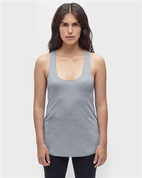 Los Angeles Apparel Women's USA-Made Triblend Racerback Tank Top