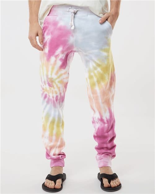 Colortone Unisex Tie-Dyed Joggers