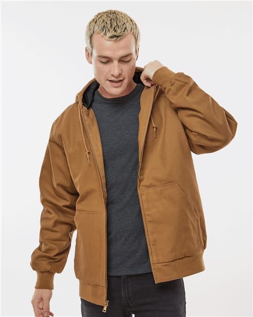 Independent Trading Co. Men's Insulated Canvas Workwear Jacket