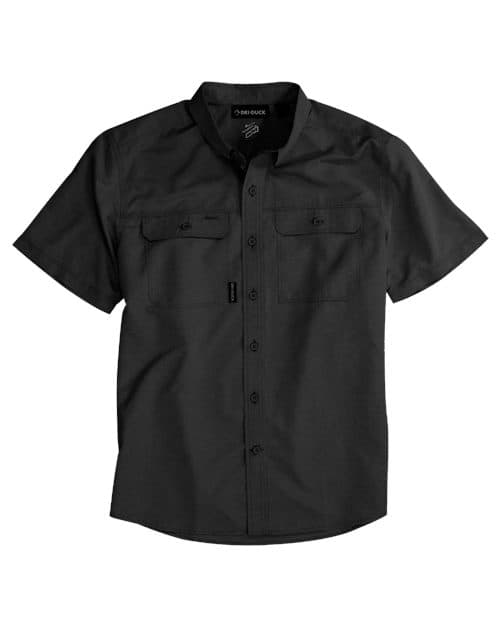 DRI DUCK Men's Crossroad Woven Short Sleeve Shirt