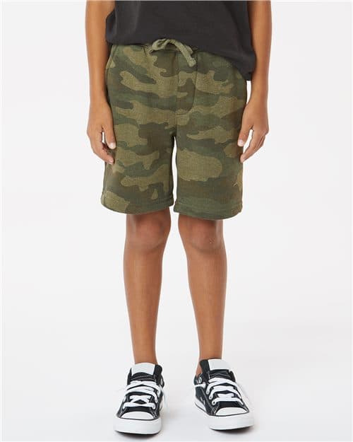 Independent Trading Co. Youth Lightweight Special Blend Fleece Shorts