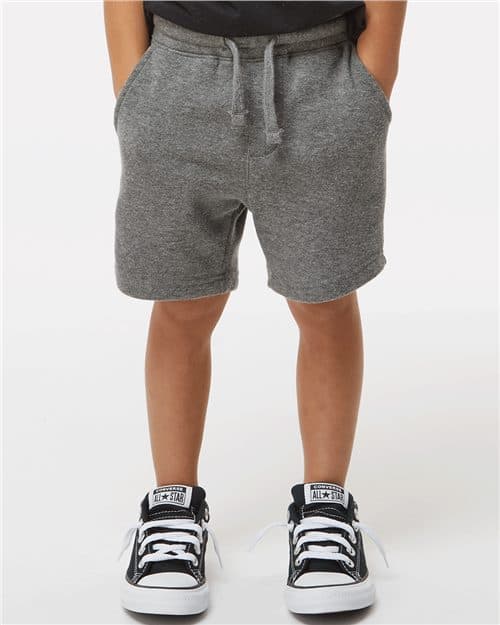 Independent Trading Co. Toddler Lightweight Special Blend Fleece Shorts